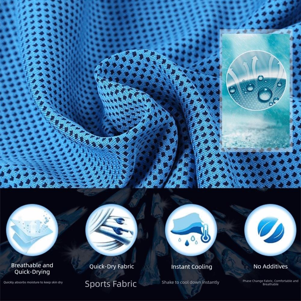 Ultra Soft Cooling Towel Breathable Bath Beach Towel New Ice Wipes  Summer