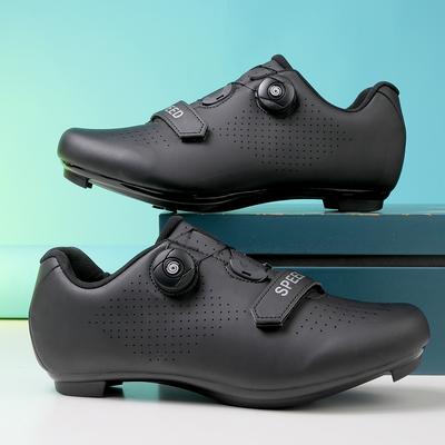 Road Bike Lock Shoes, Pedal Bike Riding Shoes, Lock-Free Men's and Women's Mountain Bike Shoes, Hard Soles