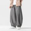 Men's Spring Loose Harem Pants Chinese Linen Oversize Sweatpants High Quality Casual Brand Male Harem Trousers