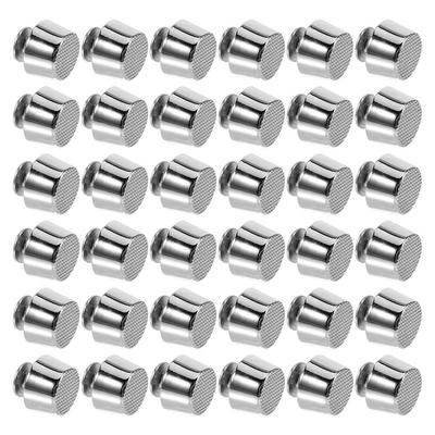 50Pcs Decorative Metal Bag Feet Screw-Back Rivets for Handbag Bottom Craft Stability Purse Hardware Rivets Repair DIY