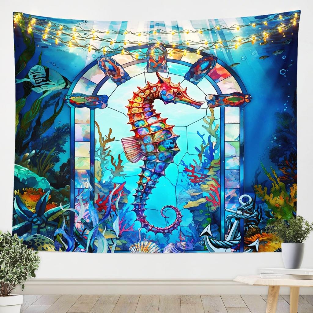 Octopus Wall Hanging Boys Girls Medium Tentacles Tapestry For Kids Women Men Ocean Kraken Wall Blanket Sealife Sea Animal Wall