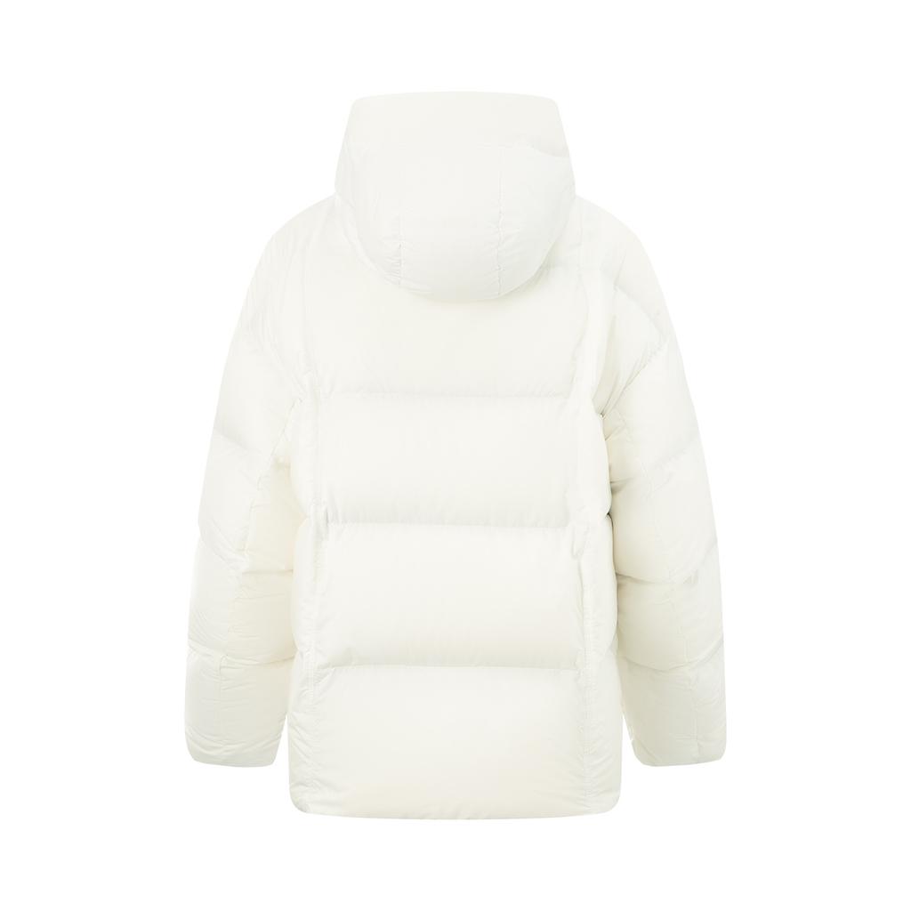 Li Ning Hot Pots Down Collection Down Jacket Women's Ivory AYMV510-1