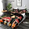Forest Mushrooms 3D Printed Quilt Cover Set Leave Plant Soft Comfortable Bedding Cover Pillowcase Home Textiles Duvet Cover Sets