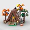 MOC Bausteine Spielzeug Modell DIY Kreative Steine Baum-Sets Bauen Garten Pflanze Wald Zusammenbauen Natürliche Stadt Straßenansicht Park Dschungel