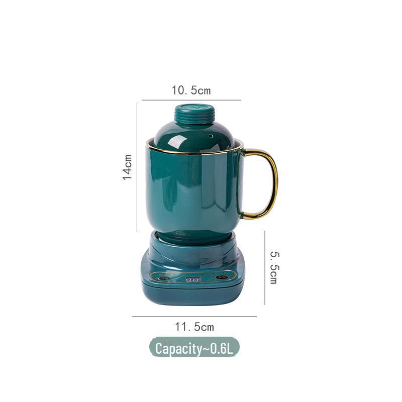 

Умная керамическая электрическая мини-чашка для тушения – для использования в офисе и дома для приготовления супа, каши, ласточкиного гнезда, стеклянного чая