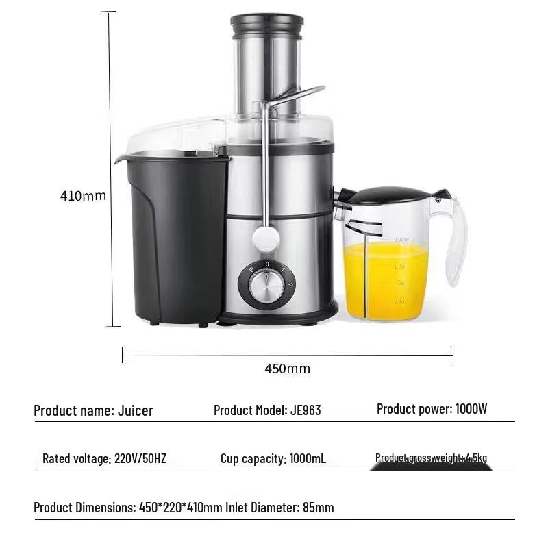 

Полностью автоматическая большая соковыжималка для сахарного тростника и имбиря с отделением жмыха - Идеально подходит для магазинов молочного чая