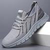 Summer fly-woven men's shoes 2025 new work breathable mesh men's shoes non-slip cloth shoes casual sports trendy shoes