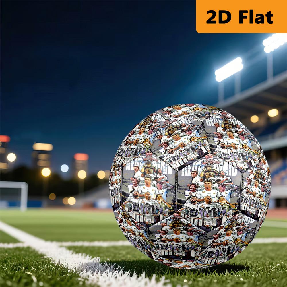"""Lebendiger brasilianischer Fußballgeist" Fußball Geeignet für Training und Wettkampf Outdoor-Sport Sehr elastisch Verschleißfest und rutschfest"""