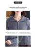 Women's Short Cardigan Sweater - 2025 Spring/Autumn Fashion, Loose Knitted Zipper Jacket for Moms
