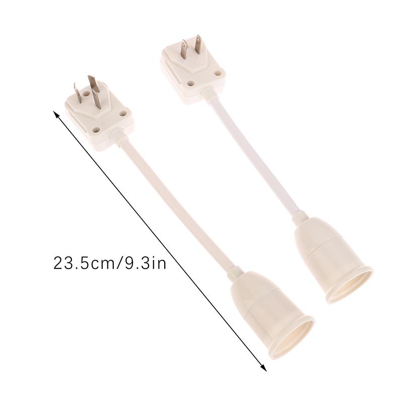 E27 Lamp Base Flexible Bend Wall Light Socket Adapter Plug Switch Lamp Bulb Extension Holder