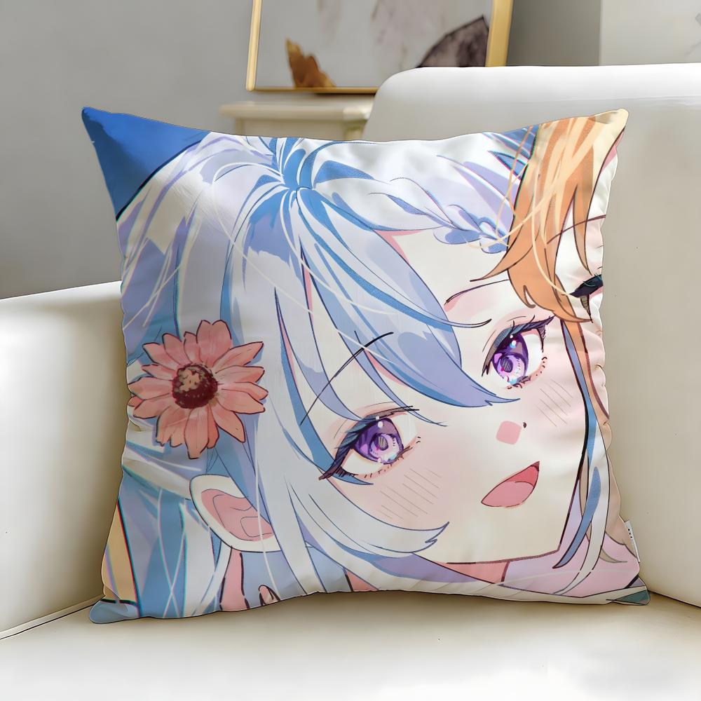 The Magical Revolution of the Reincarnated Princess Cushion Cover Soft  EasyWash Pillow Case  Versatile for Couch Bed Travel