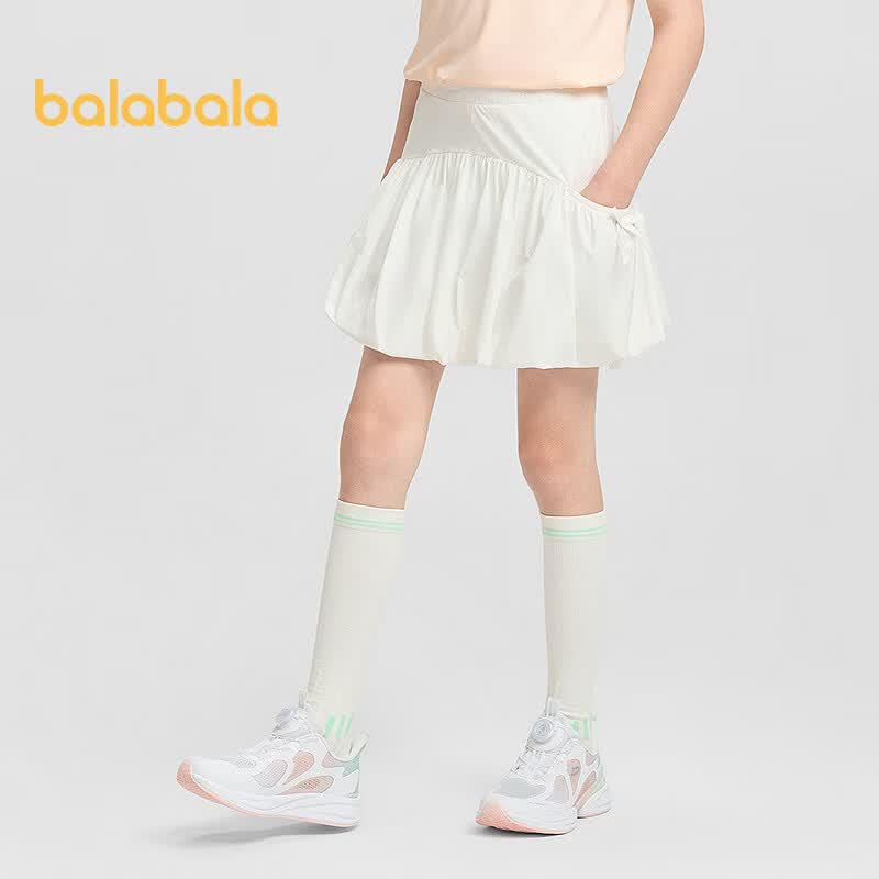 Balabala Girls' Summer Quick-Dry Short Skirt
