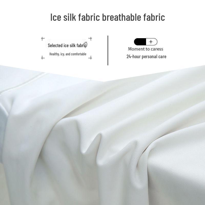 Ice Silk Anti-Exposure Women's Seamless Plus Size Three-Quarter Length Mid-Waist Summer Shorts