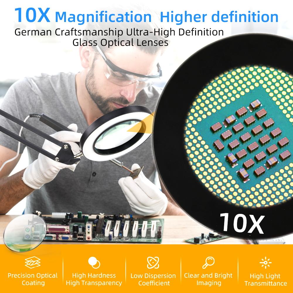 

Magnifier LED Desk Lamps Monitor For Pc USB Study Reading Game Eye-Care Monitor Screen Bar LED Table Light USB Stepless Dimming