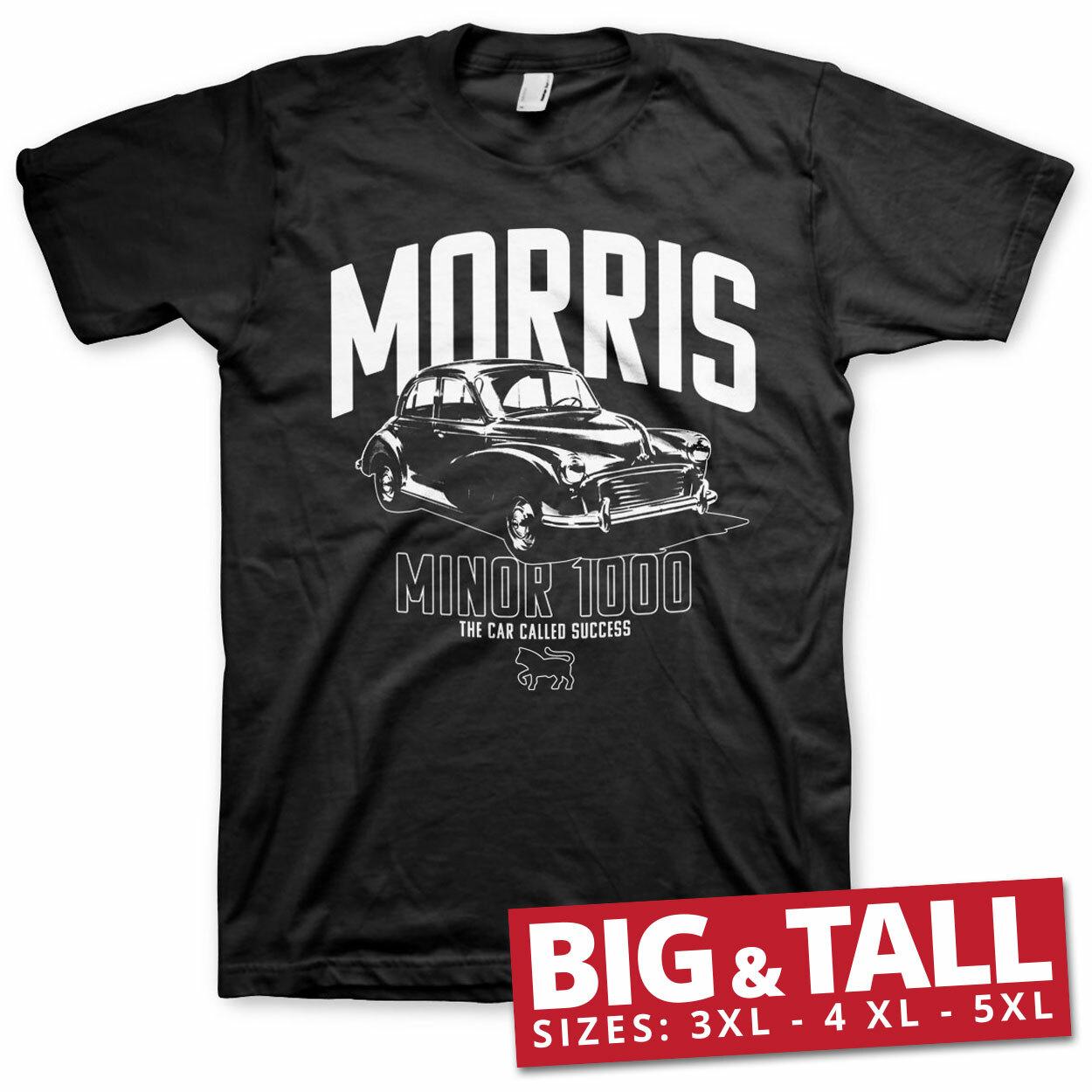 Officially Licensed Morris Minor 1000 BIG  TALL 3XL 4XL 5XL Men s T-Shirt XXXXL