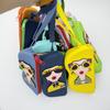 Glasses Case Decorative Eyewear Storage Bag Sunglasses Holder Cartoon-Style Silicone Glasses Bag For Gift Personal Use Daily Use
