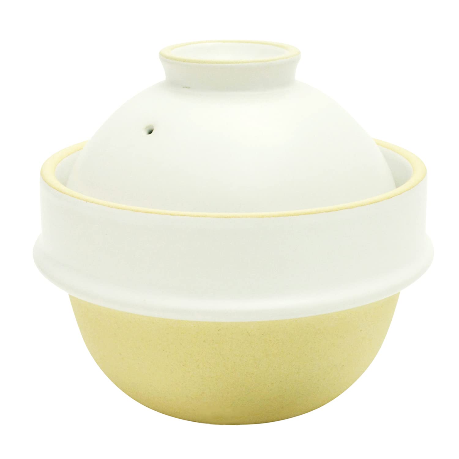 

Tsukamoto Mashiko Ware Kamacco Rice глиняный горшок 1 чашка белый 14 см KM-3 белый