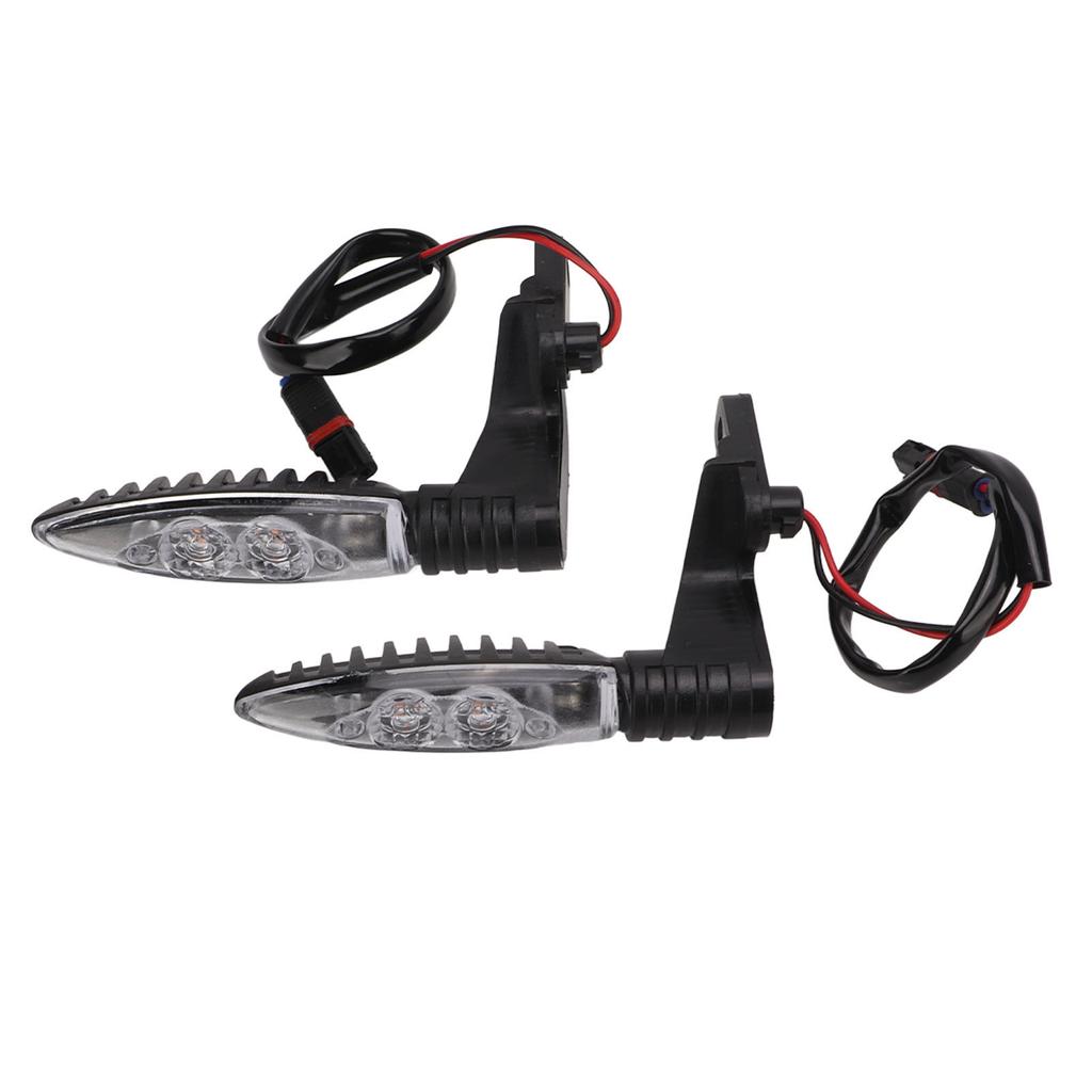 2pcs Motorcycle Rear Turn Signal Light ABS Indicator Lamp Replacement for F700 F800 GS R1200 RS