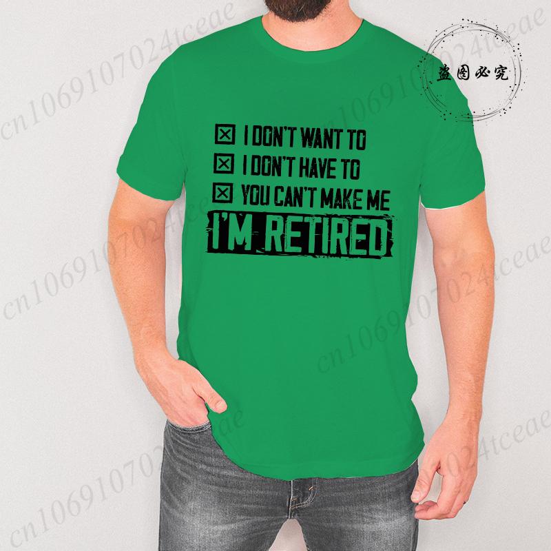Retirement T-shirt Mens Retired Dad Mom Grandpa Grandma Shirt Retirement Funny Unisex Womens Mens Tee Shirt Clothing