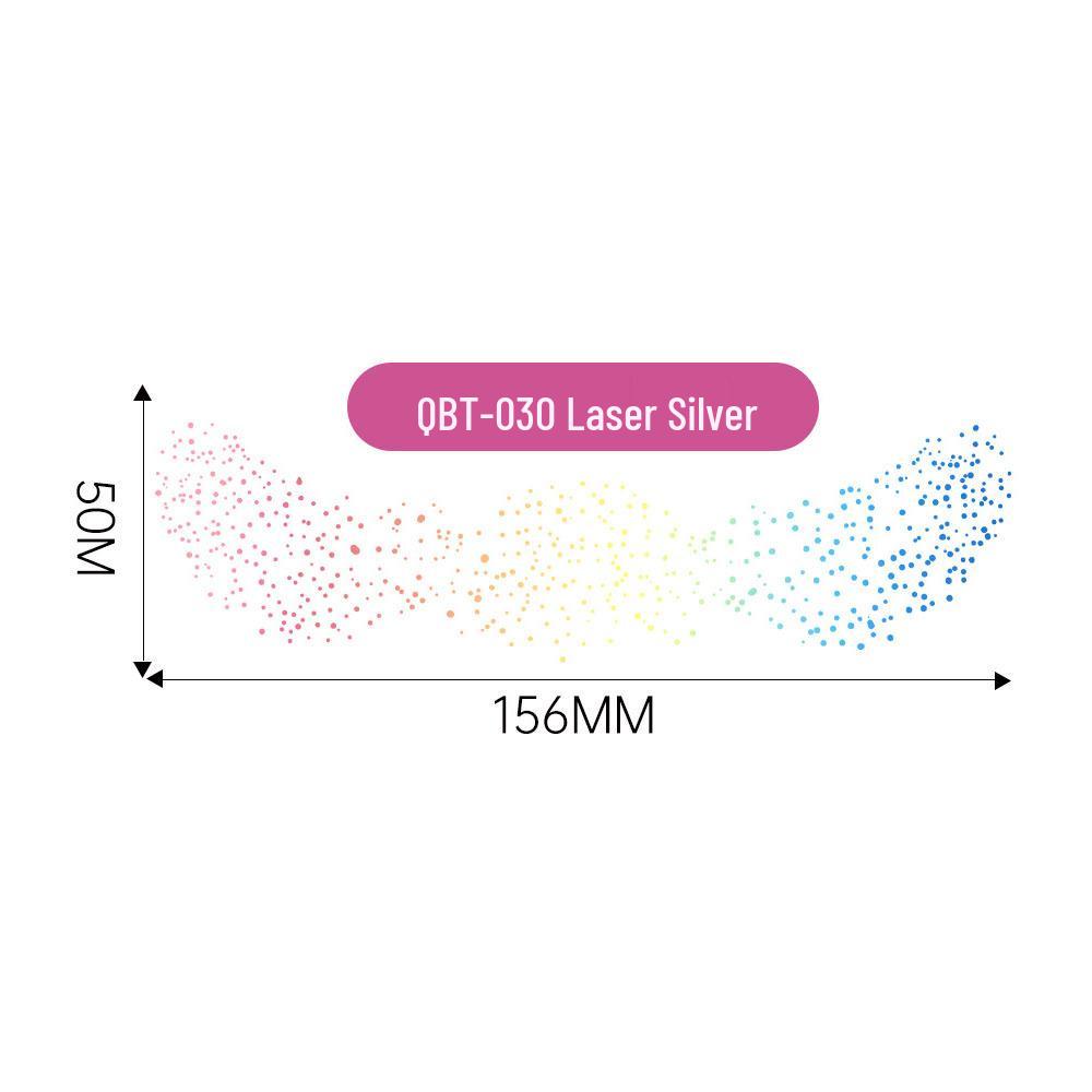 Trendy Waterproof Sweatproof Silver Freckle Face Stickers