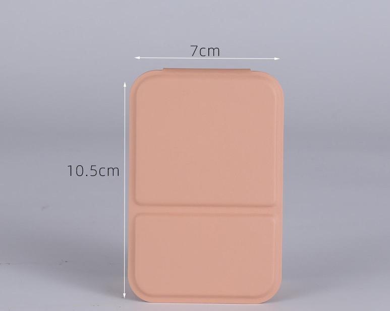 Portable Vertical Foldable Mirror Desktop Makeup Vanity Mirror for Students Dormitory Bathroom Travel Compact Cosmetic