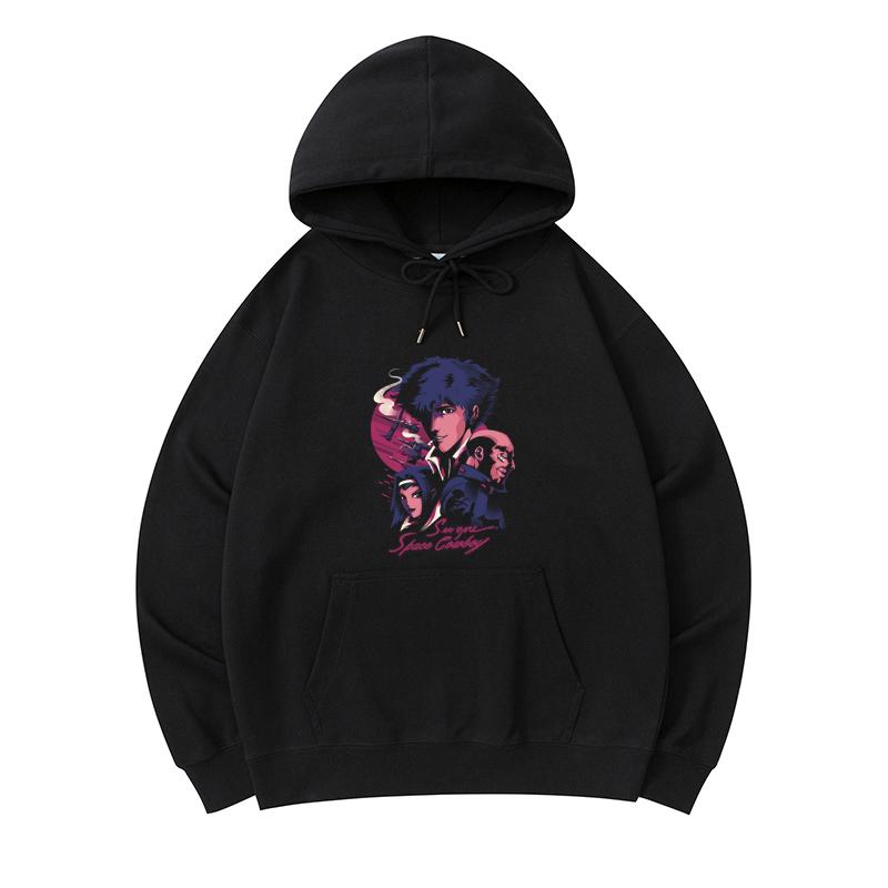 

300 GSM Men s Healthy Cotton Hoodies Space Cowboys Print Premium Cotton Sweatshirt