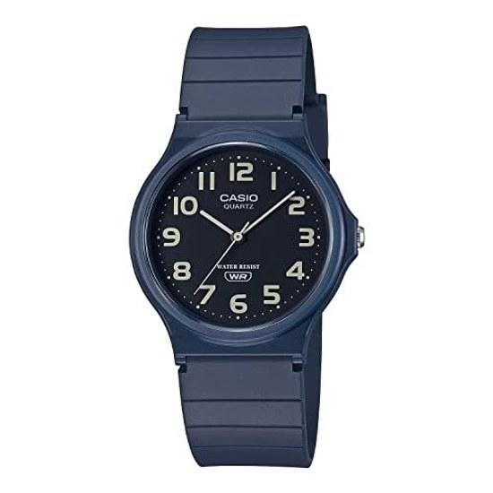 CASIO analog wristwatch Chipkashi Cheap MQ-24UC-2B urethane belt unisex matte navy overseas model