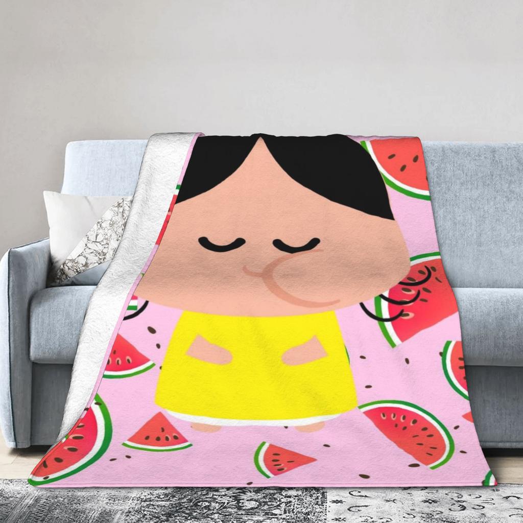 Anime Magali Festa Bedding Throws Comfortable Casual Blanket For Living Room Picnic Flannel Bedspread Bed Cover
