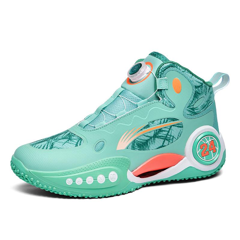 

Баскетбольные кроссовки для мужчин и женщин, осенние, новые, нескользящие, износостойкие, амортизирующие, сетчатые, дышащие, студенческие, модные, спортивные кроссовки 35 зелёный