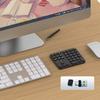 2.4G Wireless Mini Numeric Keypad 35 Keys Number Keypad Accounting Number Pad External Keypad for Laptop Desktop PC