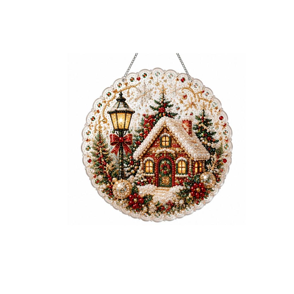 Christmas Kit Acrylic Cm for DIY Holiday Home Decoration