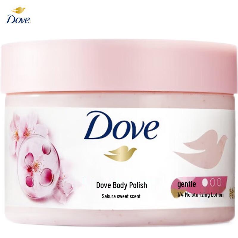 Dove Cherry Blossom Body Scrub 280g