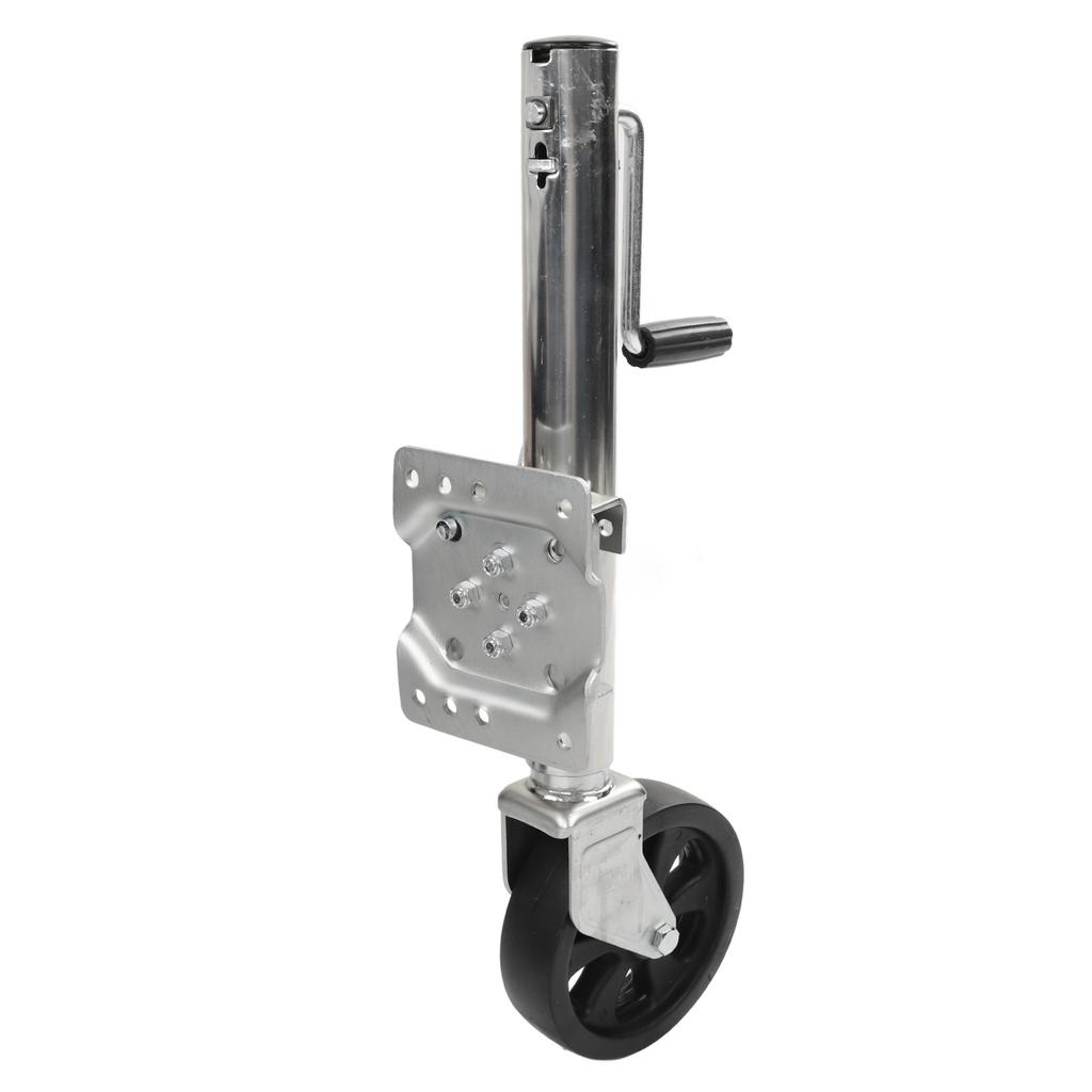 Trailer Jack 8in Guide Wheel Excellent Adjusting Swing Up Wheel Trailer Jack Replacement 1500lb for RV