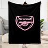 Arsenal Blanket Soft Warm Cozy Great for Livingroom Sofa Bed Four Seasons Multipurpose Stylish Decor Gifts For Family Or Friends