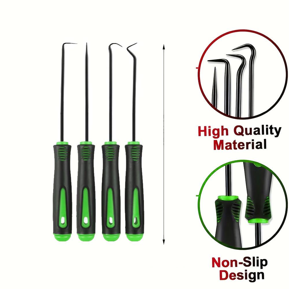 10/4Pcs Precision Pick and Hook Set, Car Auto Oil Seal/O-Ring Seal Gasket Pick Mini Precision Hooks Professional Puller Remover
