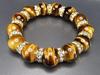 [Stone Town] AAA Tiger Eye 16mm Bracelet, Natural Stone, Extra Large, Impressive, Luxury, Luxurious Rondelle Prayer Beads