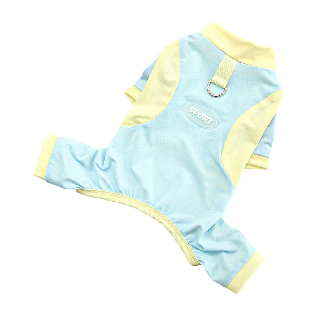 Pet Small Pet Clothing Breathable Four Piece Summer Outfit Suitable For Dogs And Cats With Pet Clothes for Medium Dogs