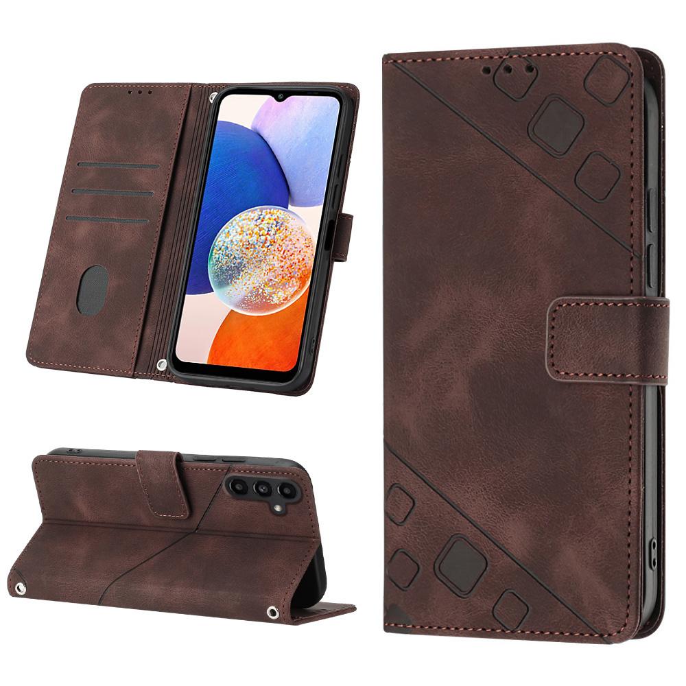 Leather Wallet Flip Case with Holder for Samsung Galaxy A01 A11 A21 A31 A41 A51 A22 A32 A42 A52 A52S A72 Protective Phone Cover