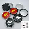 4pcs 75mm 70MM W Work Logo Emblem Badge Car Wheel Center Caps Wheel Hubcaps Hub Center Cover Replace Car Styling Accessories