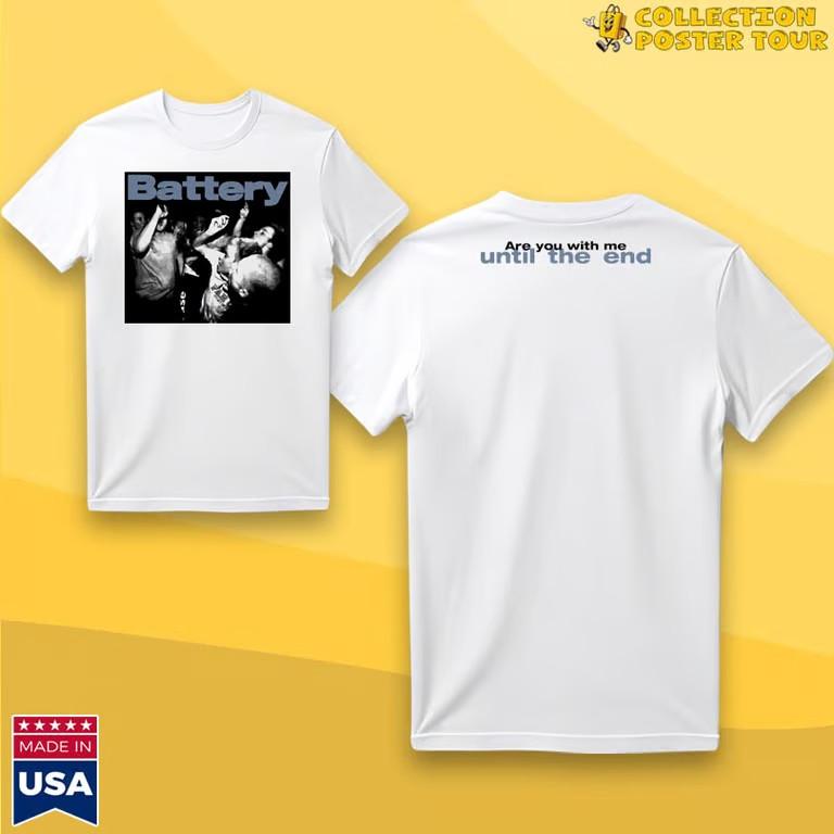 

Battery Until The End T-Shirt Unisex T-Shirt S