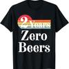 Two Years Sober Recovery Celebrate 2 Sobriety Date T Shirt