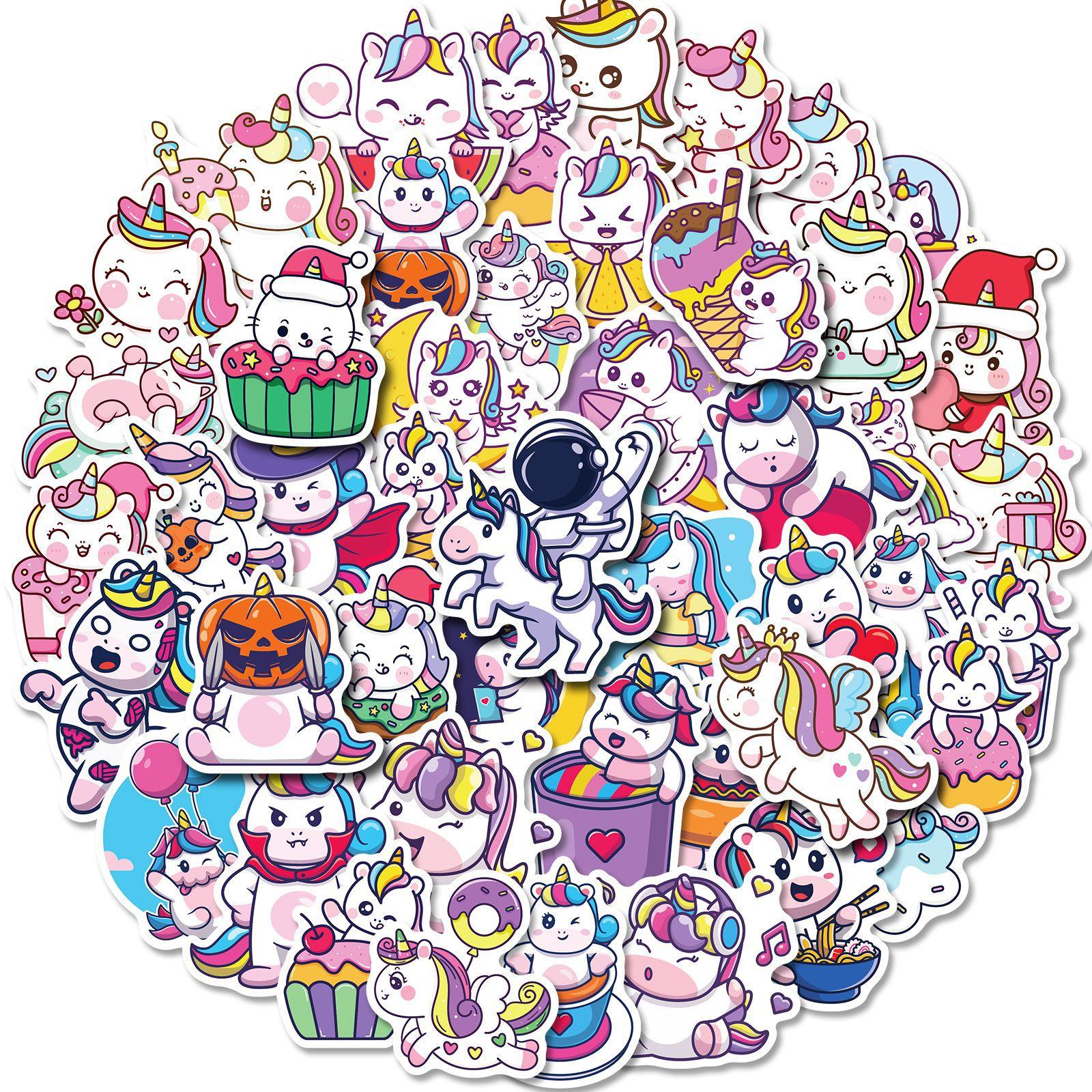 

50 шт. новые наклейки, милые наклейки для ноутбука, наклейки для мобильных телефонов