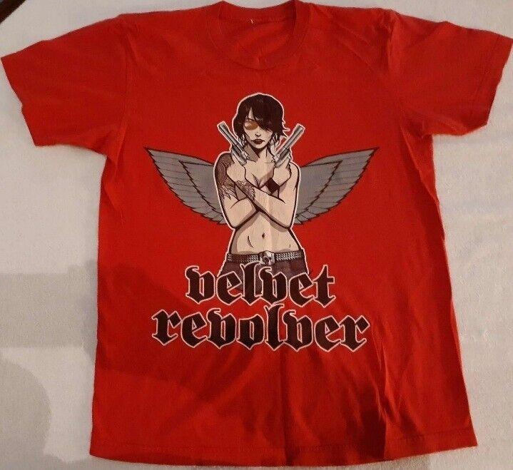 Rare Velvet Revolver Band Gift For Fan Red S-2345XL Unisex T-shirt MA733 XXL