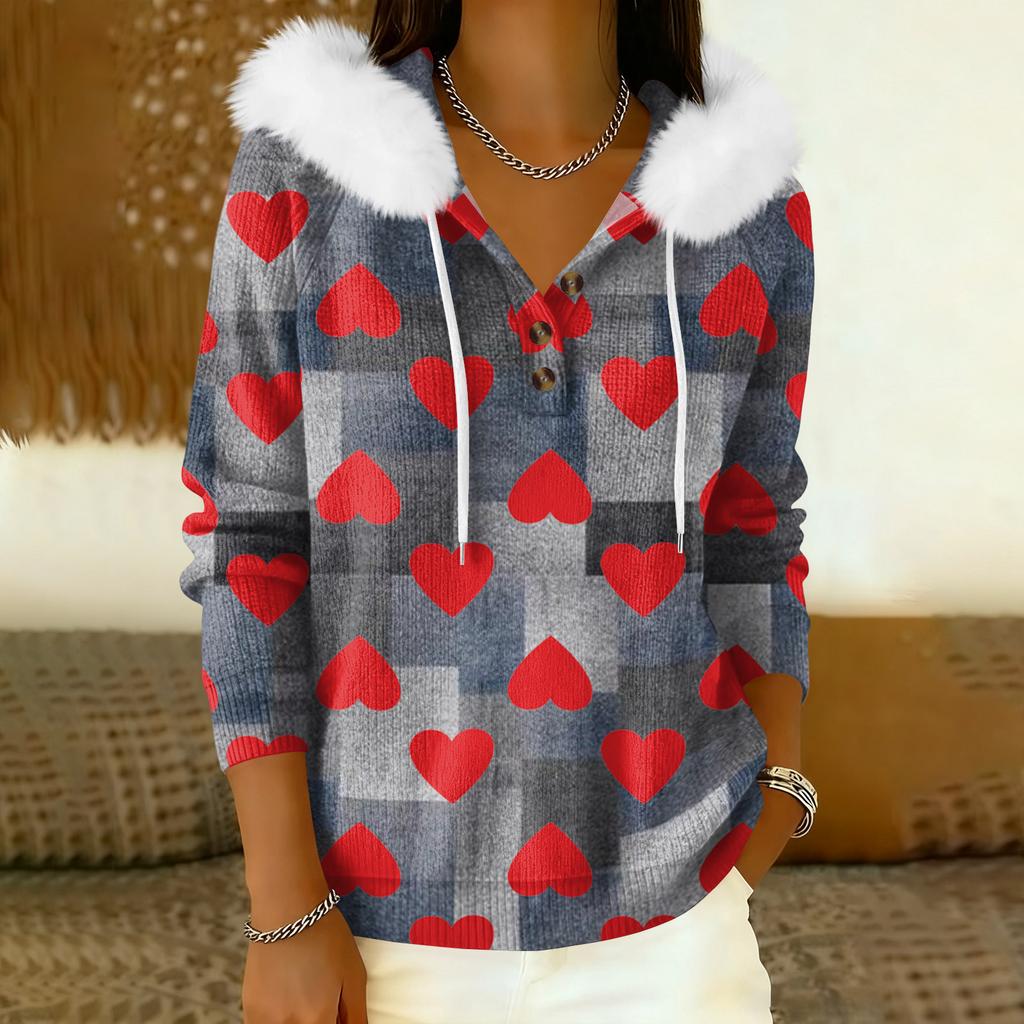 Damkappa Långärmad Med huva Varm vinterkappa Jacka