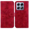 For Xiaomi 14T Case Lily Flower Imprint Leather Phone Cover with Stand