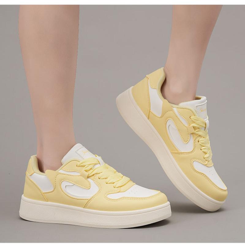 Fashionable and versatile women's casual sneakers - Breathable soft elastic thick sole with high arch support not tired feet comfortable shoes