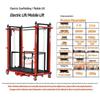 Foldable Remote-Control Electric Lifting Platform - Portable, Small, Movable Scaffold for Cargo, Hand, and Foot Operation
