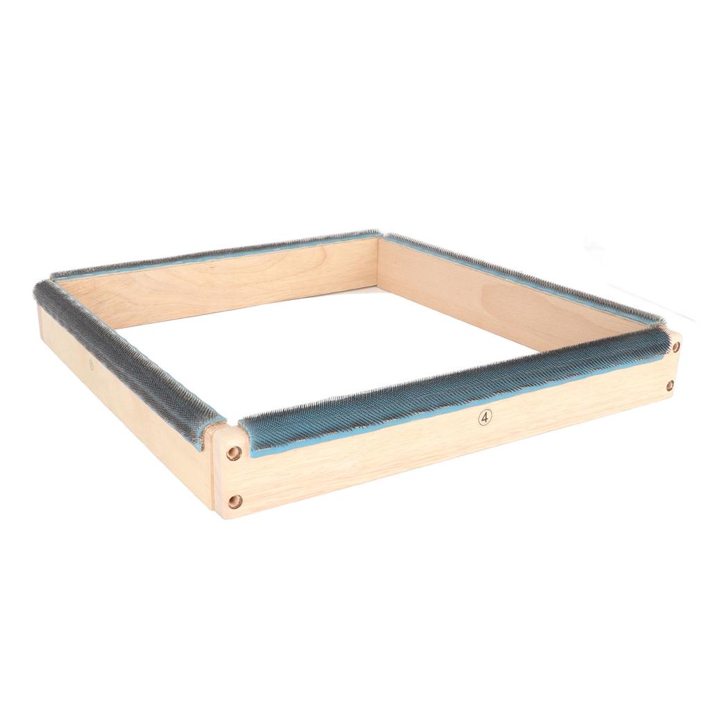 Rama do haftu, 4 boki, 15,7 cala szerokości, stabilna, wytrzymała, łatwa w montażu, do wieszania dywanów