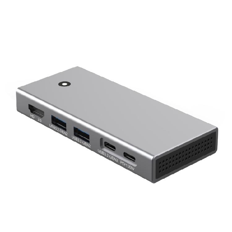 

M.2 Two Protocols TypeC Docking Station PD100W USB3.2 10Gbps HDMIcompatible2.0 1