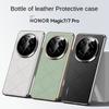 Carcasă pentru Huawei Honor Magic 7 Pro Carcasă de Lux din Piele Vegană cu Protecție pentru Cameră Foto pentru Telefonul Honor Magic 6 7Pro 6pro